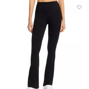 Splits 59 Rachel Black Flare leg with split Size S NWT